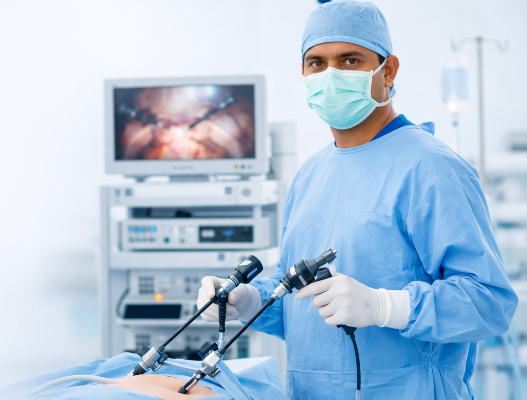 Expert 3D laparoscopic surgery team Bettadur Hospital Raichur
