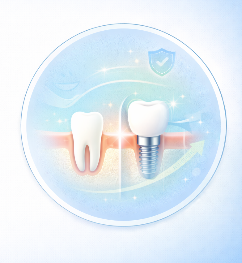 Dental implants permanent tooth replacement Bettadur Hospital Raichur