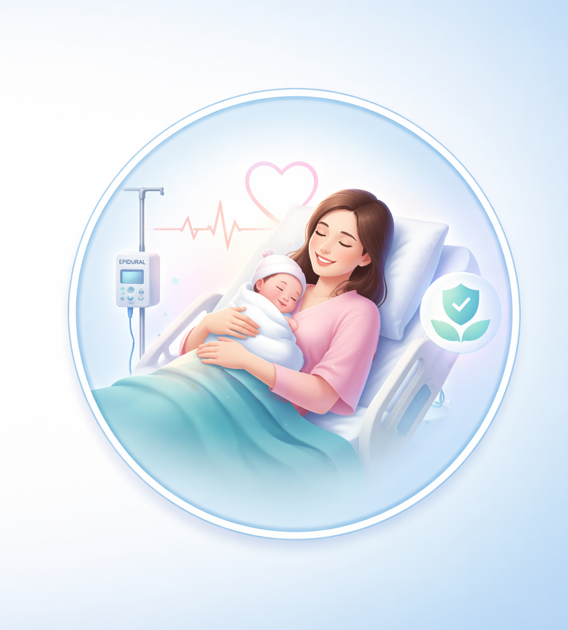 Painless delivery epidural Bettadur Hospital Raichur