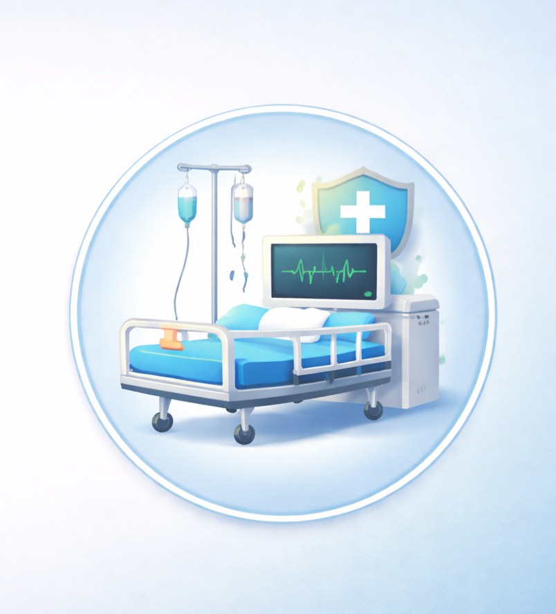 ICU Intensive Care Unit Bettadur Hospital Raichur