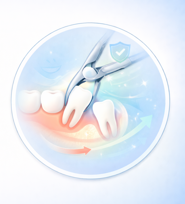 Wisdom tooth removal extraction Bettadur Hospital Raichur